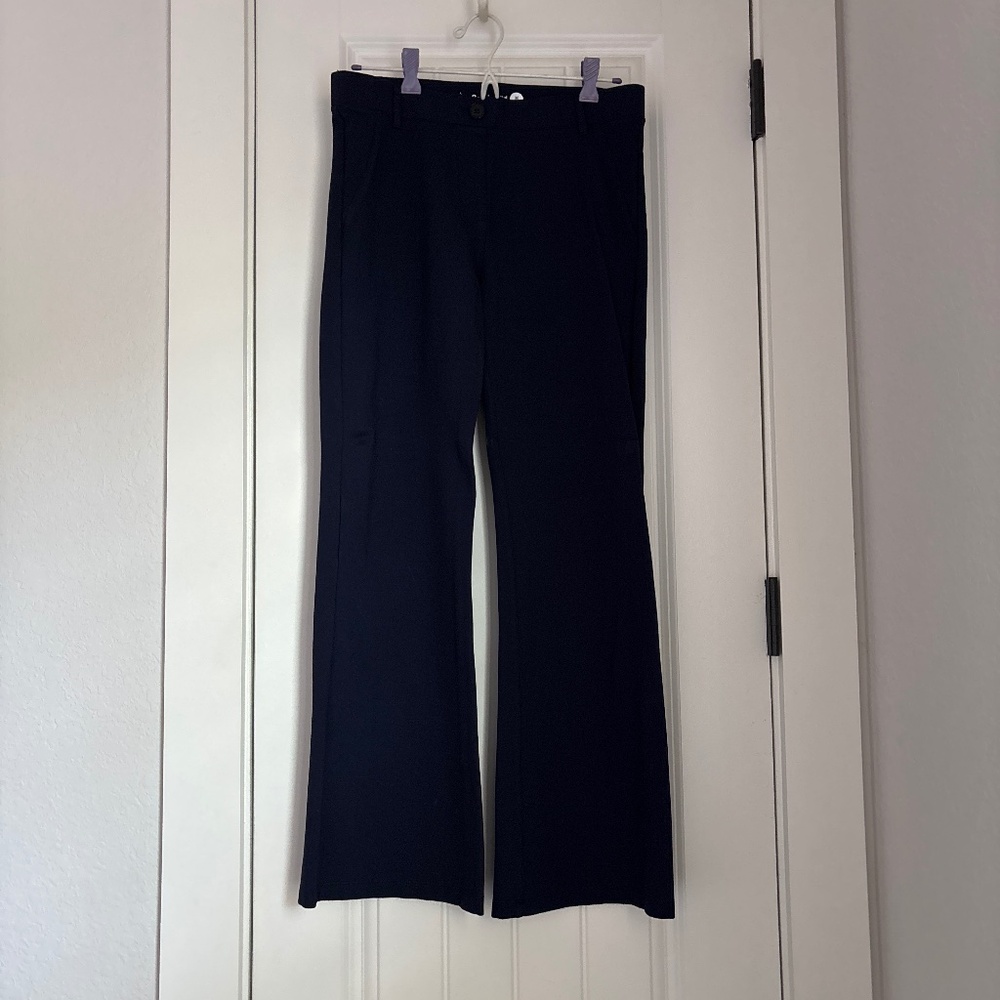 Betabrand dress yoga pants in navy